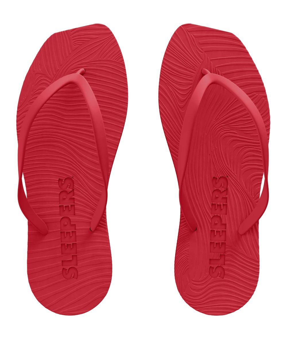 Sleepers Tapered Slippers Rød