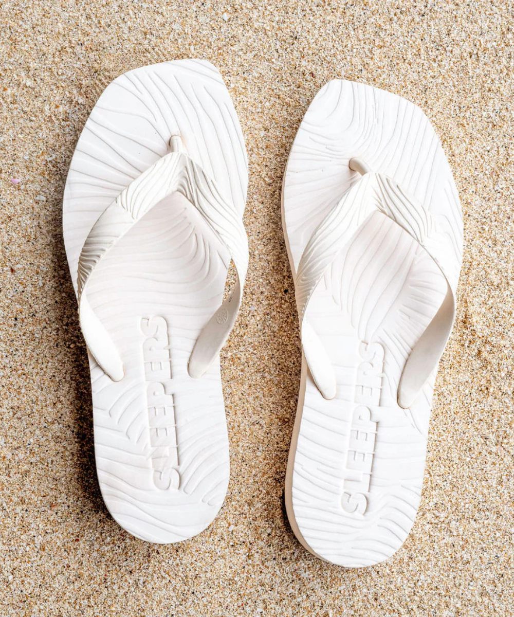 Sleepers Tapered Platform Slippers Eggnog