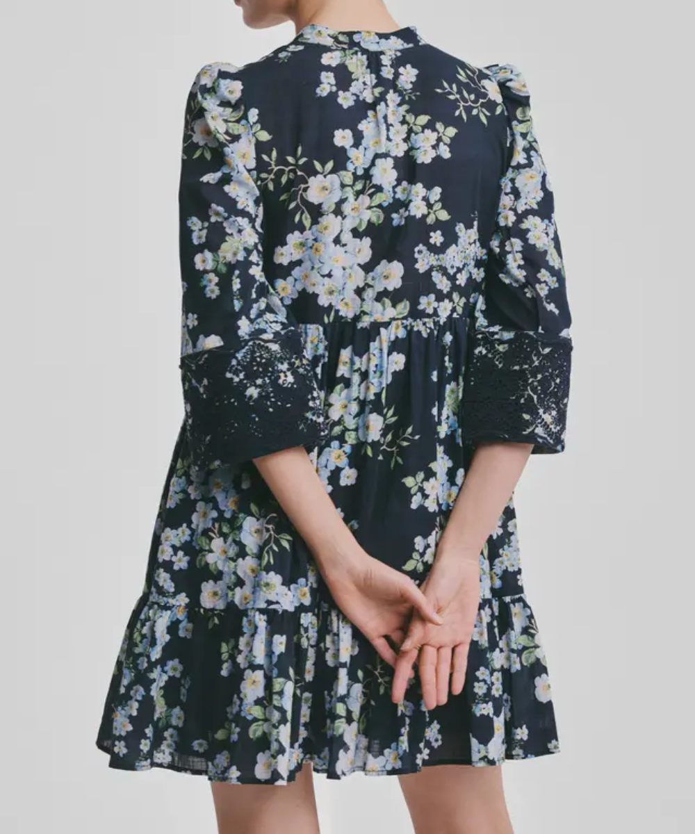 by TiMo Cotton Slub Tunic Kjole Cherry Blossom - Bilde 4
