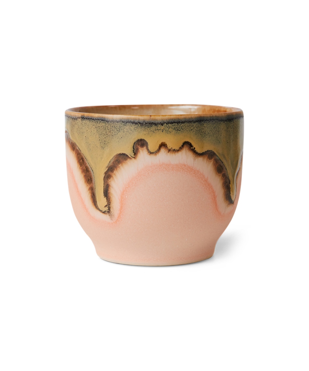 HK Living 70s Ceramics Cafe Kopp Blosson