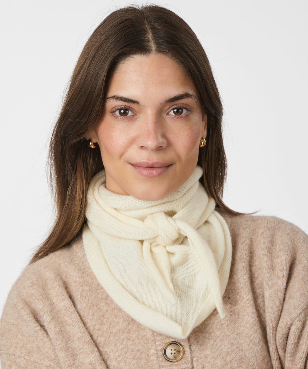 Neo Noir Misty Medium Skjerf Offwhite