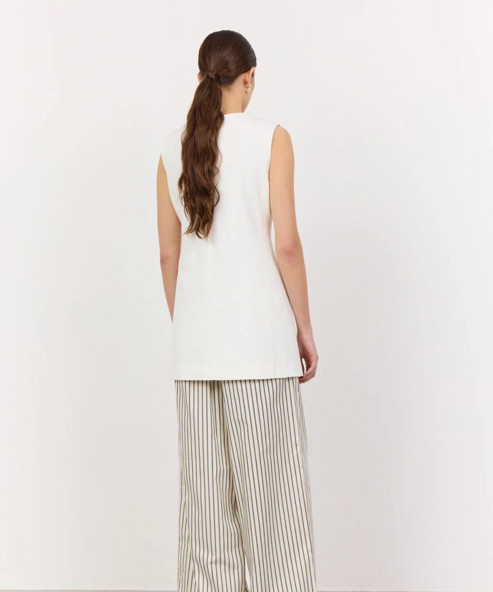 Levete Room Laura 2 Vest Offwhite - Bilde 4