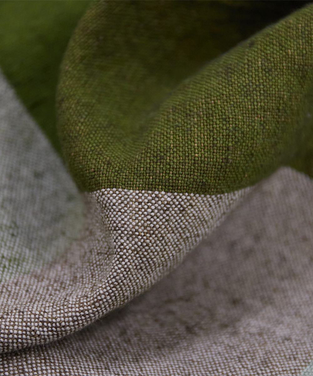 HK Living Vida Check Duk Mint Olive 140x220 - Bilde 3