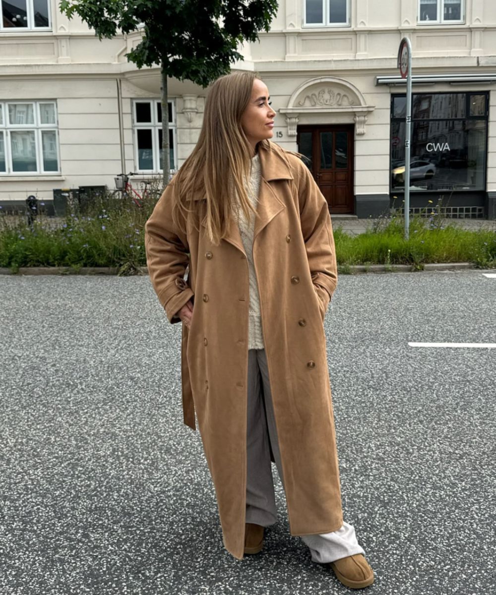 BYIC Tillie Trenchcoat Kåpe Tan - Bilde 2