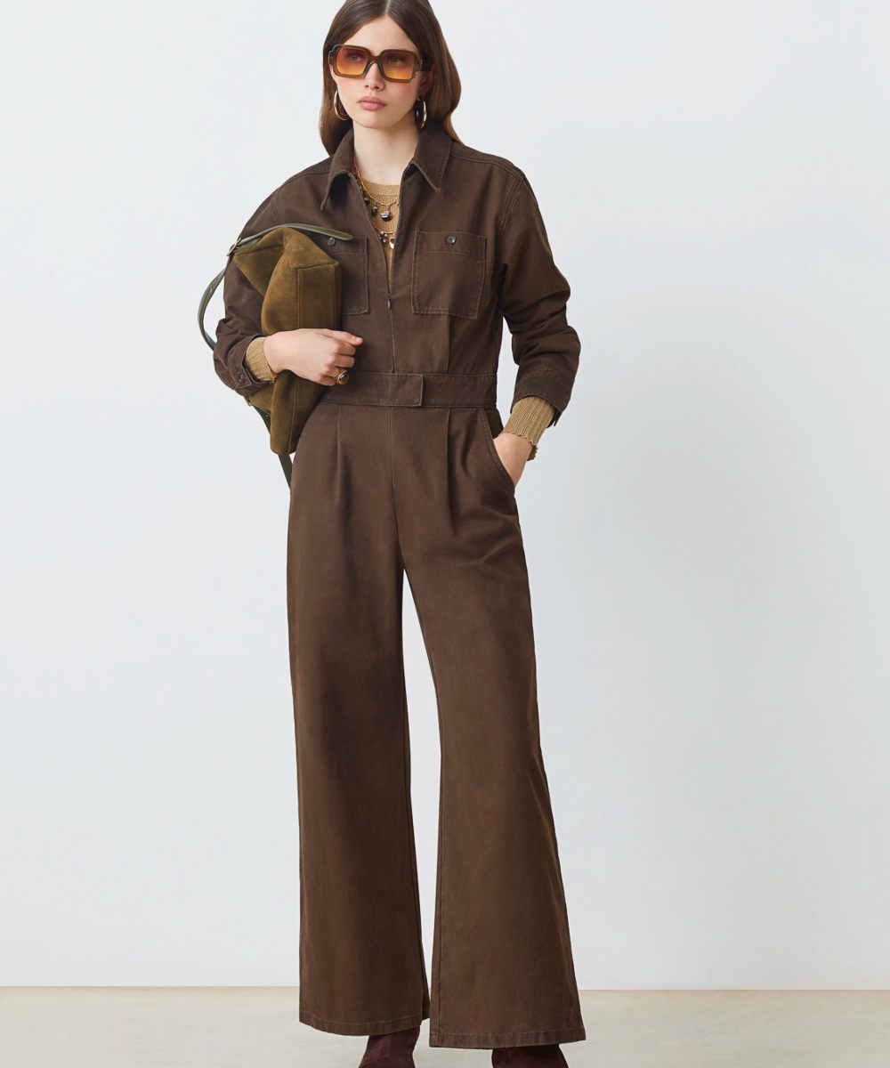 Suncoo Paris Torino Buksedress Brun