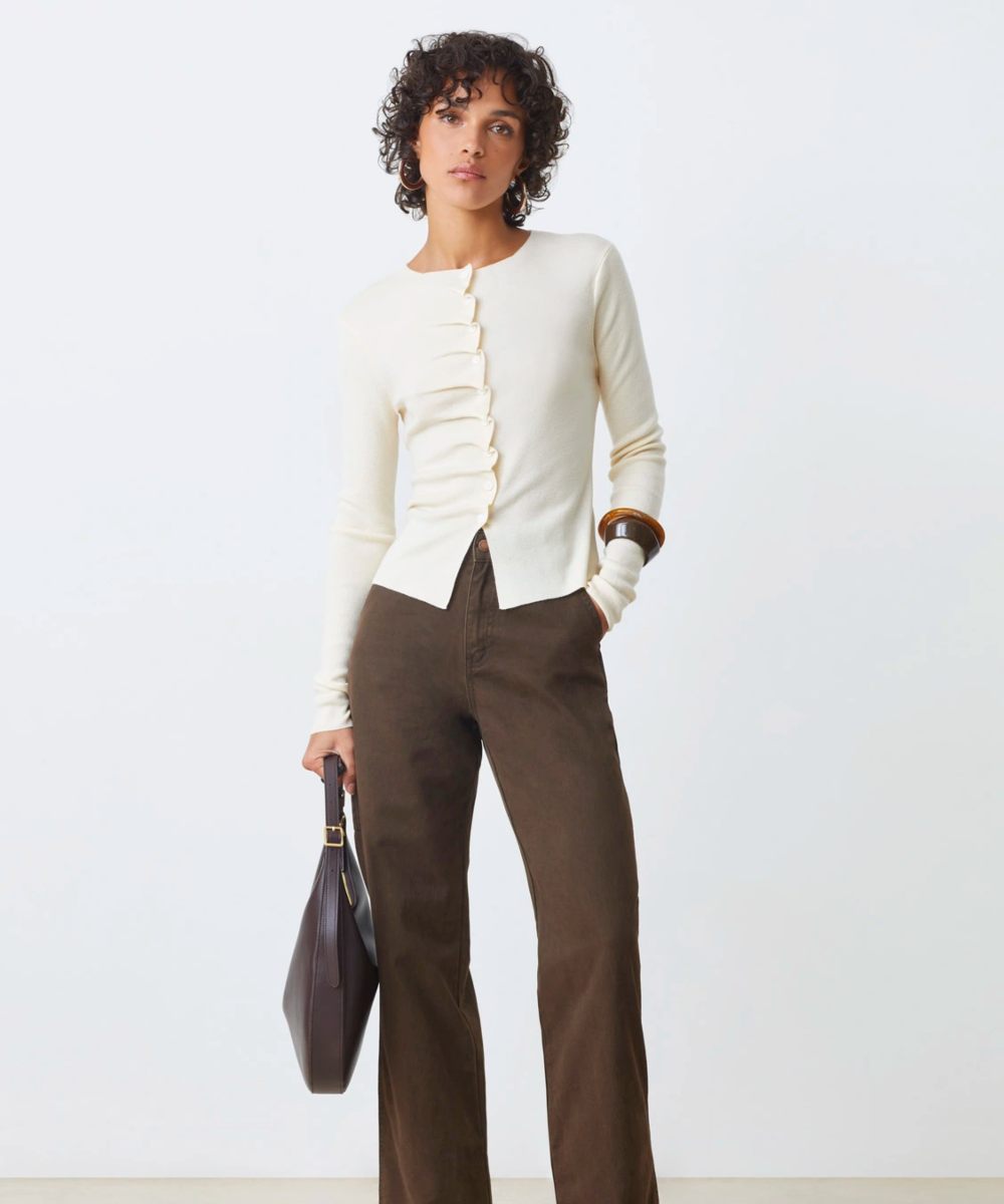 Suncoo Paris Gamira Cardigan Offwhite