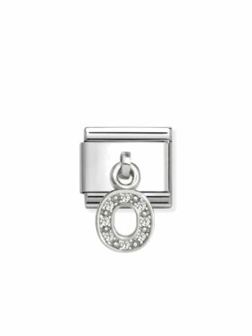 NOMINATION Charm Bokstav Links O Sølv
