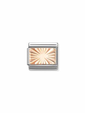 NOMINATION Symbol Links Diamant Plate Rosegull