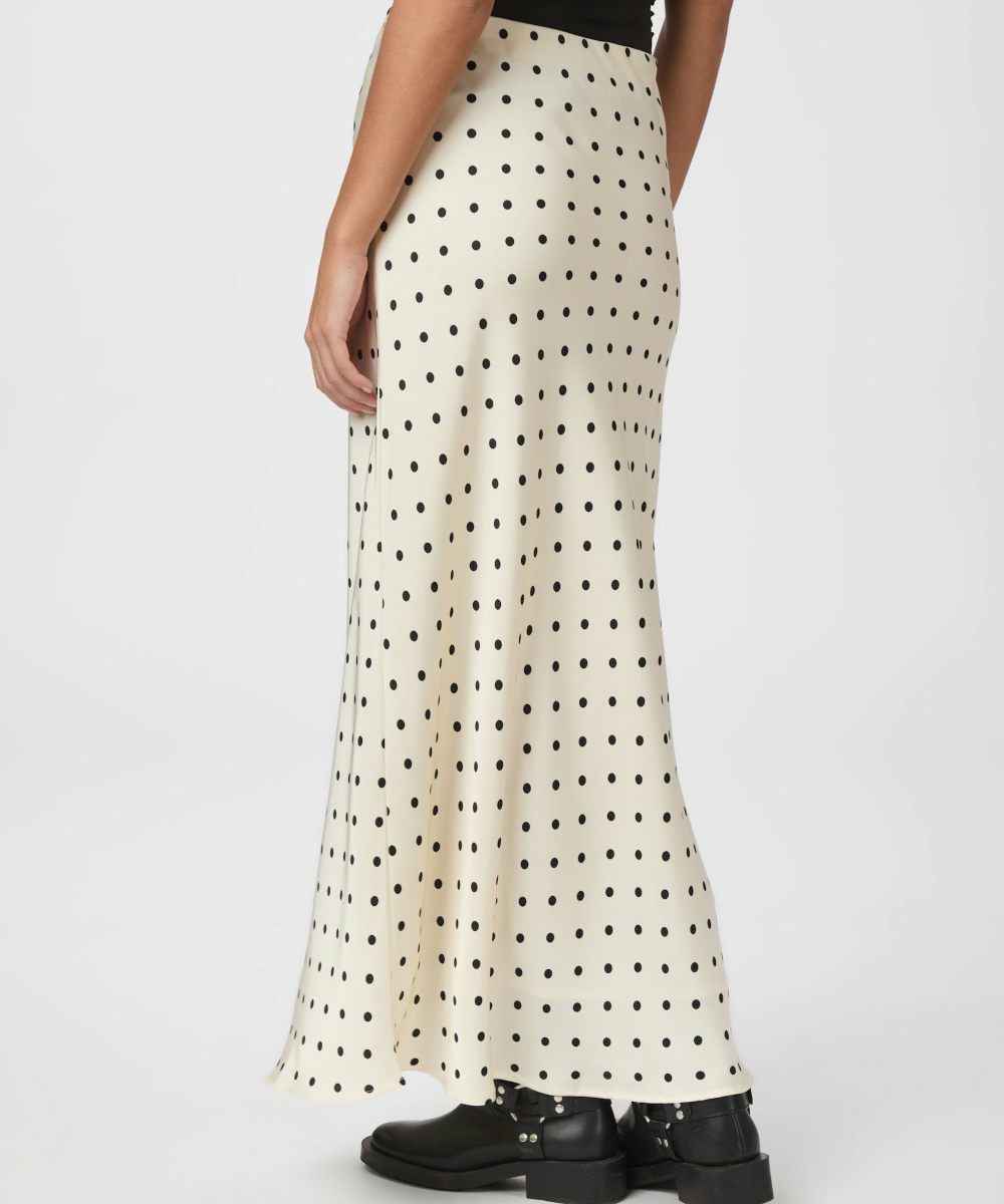 Neo Noir Viso Dot Skjørt Creme - Bilde 2