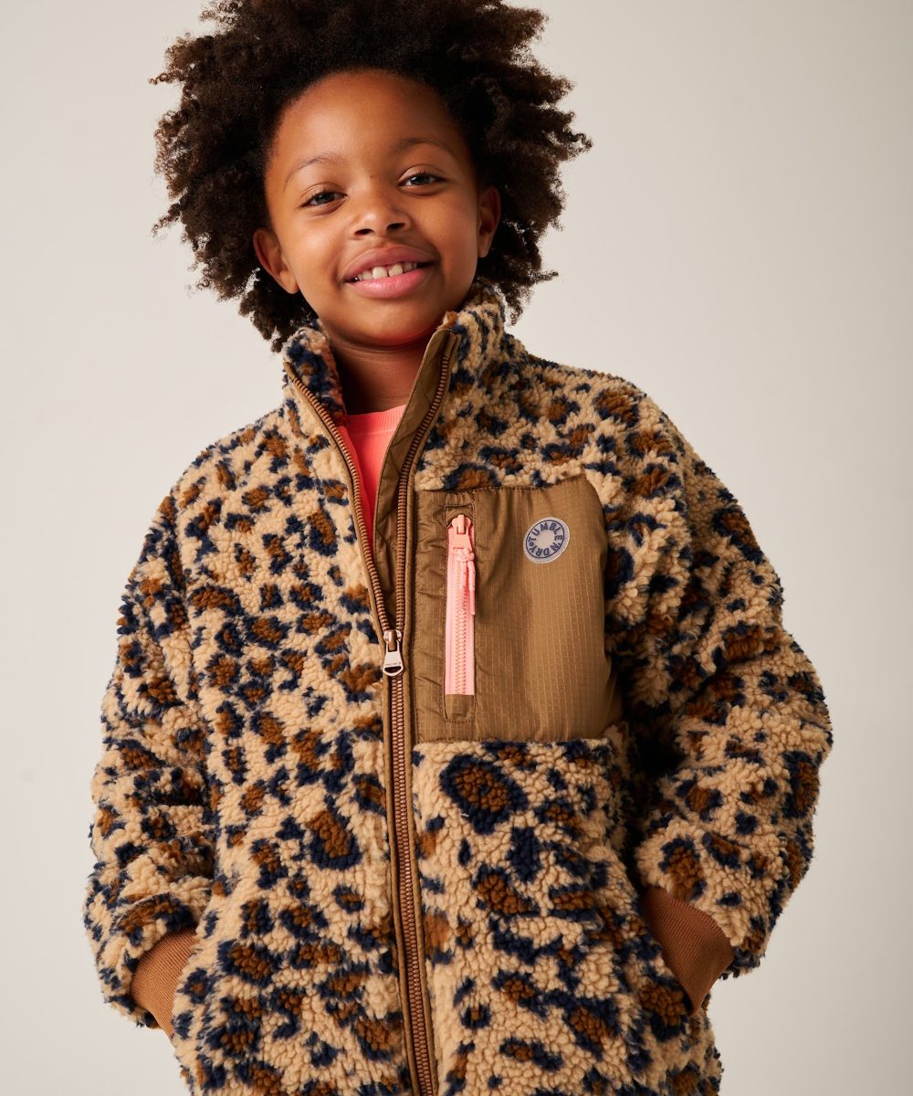 Tumble N Dry Minnesota Teddy Jakke Leopard