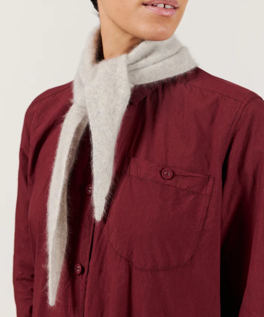 Six Ames Paula Skjerf Light Grey