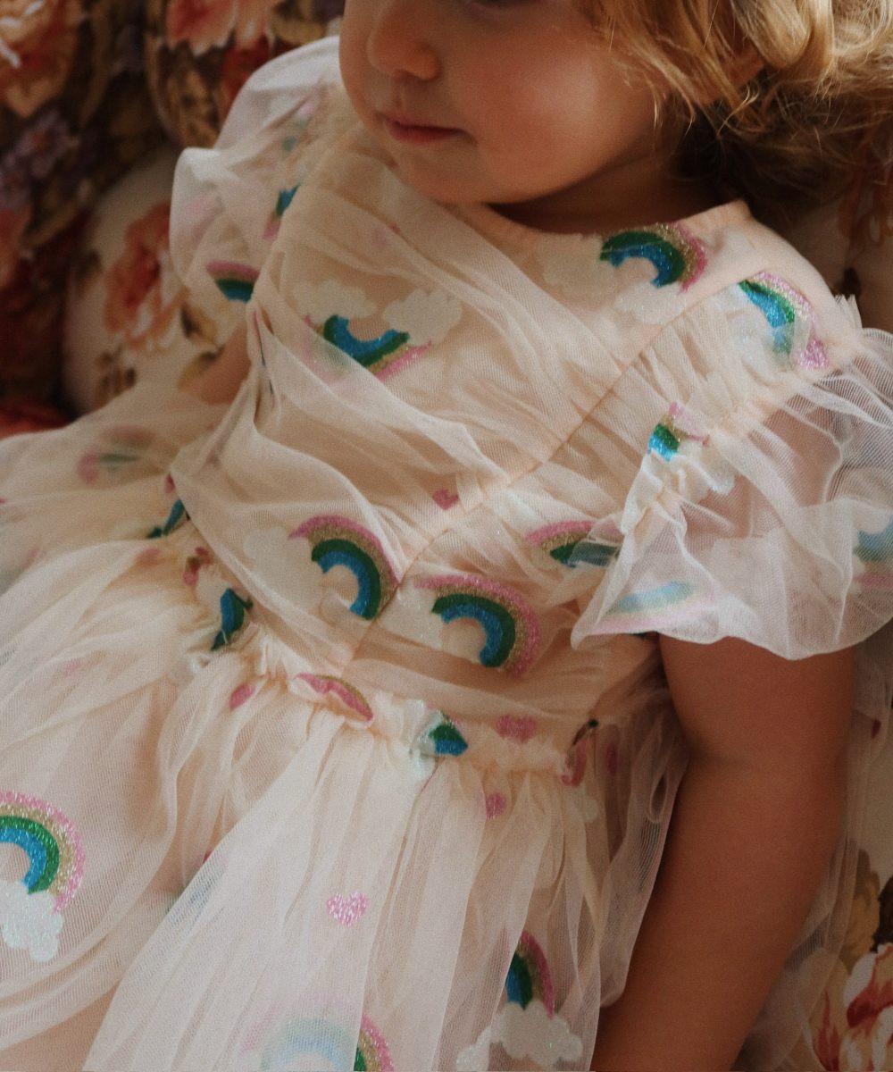 Konges Sløjd Tullie Kjole Rainbow Glitter