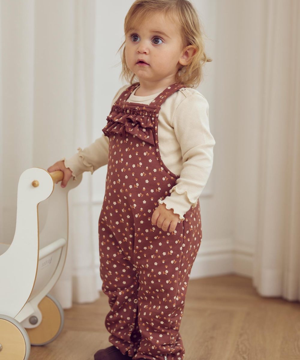 müsli Cedar Overalls Baby Root Oak Clay