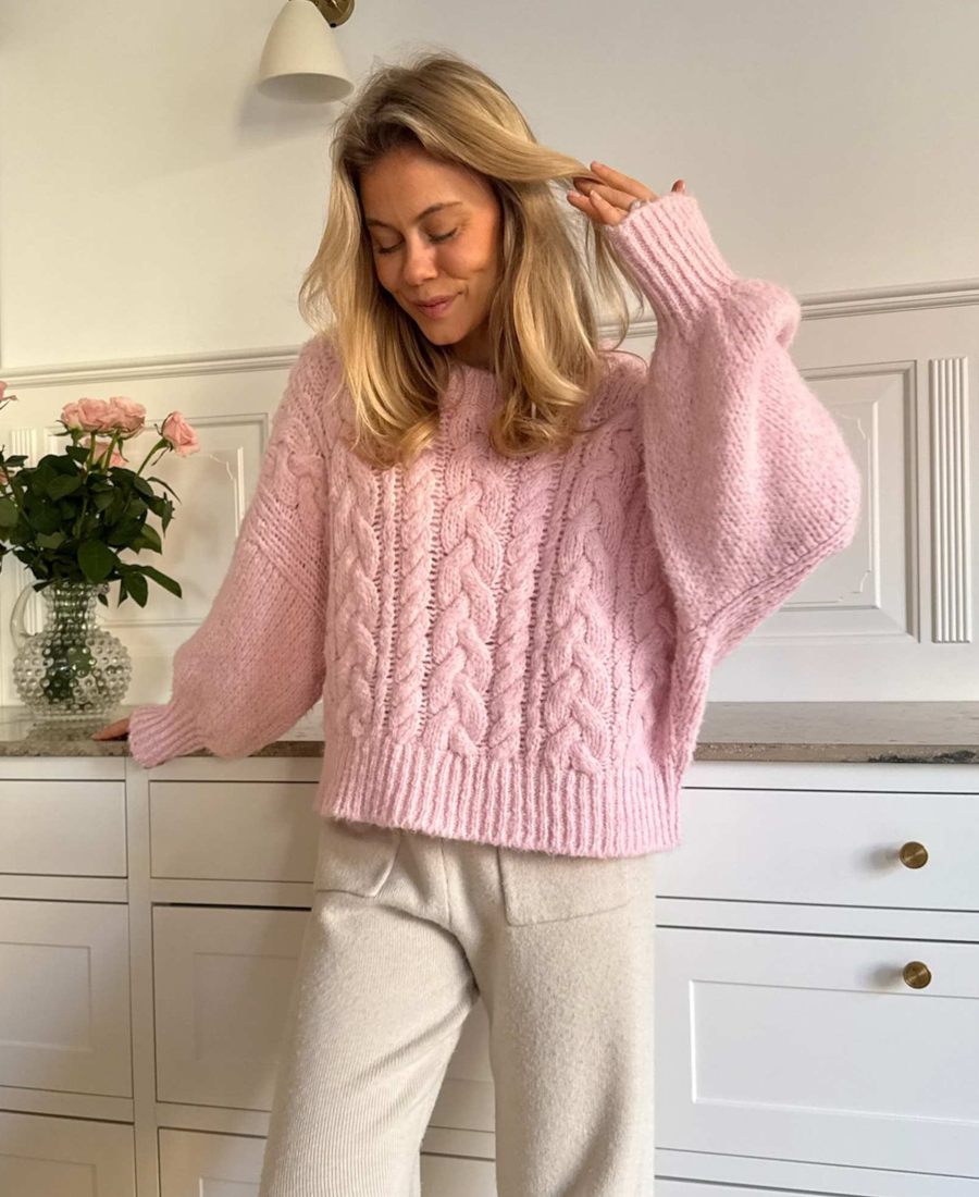BYIC Nora Knit Genser Rosa
