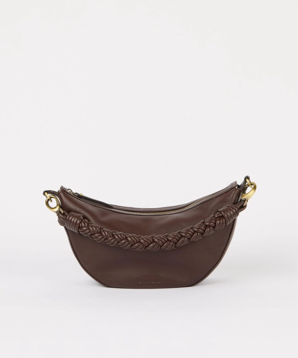 O My Bag Leo Twisted Handle Chocolate - Bilde 2