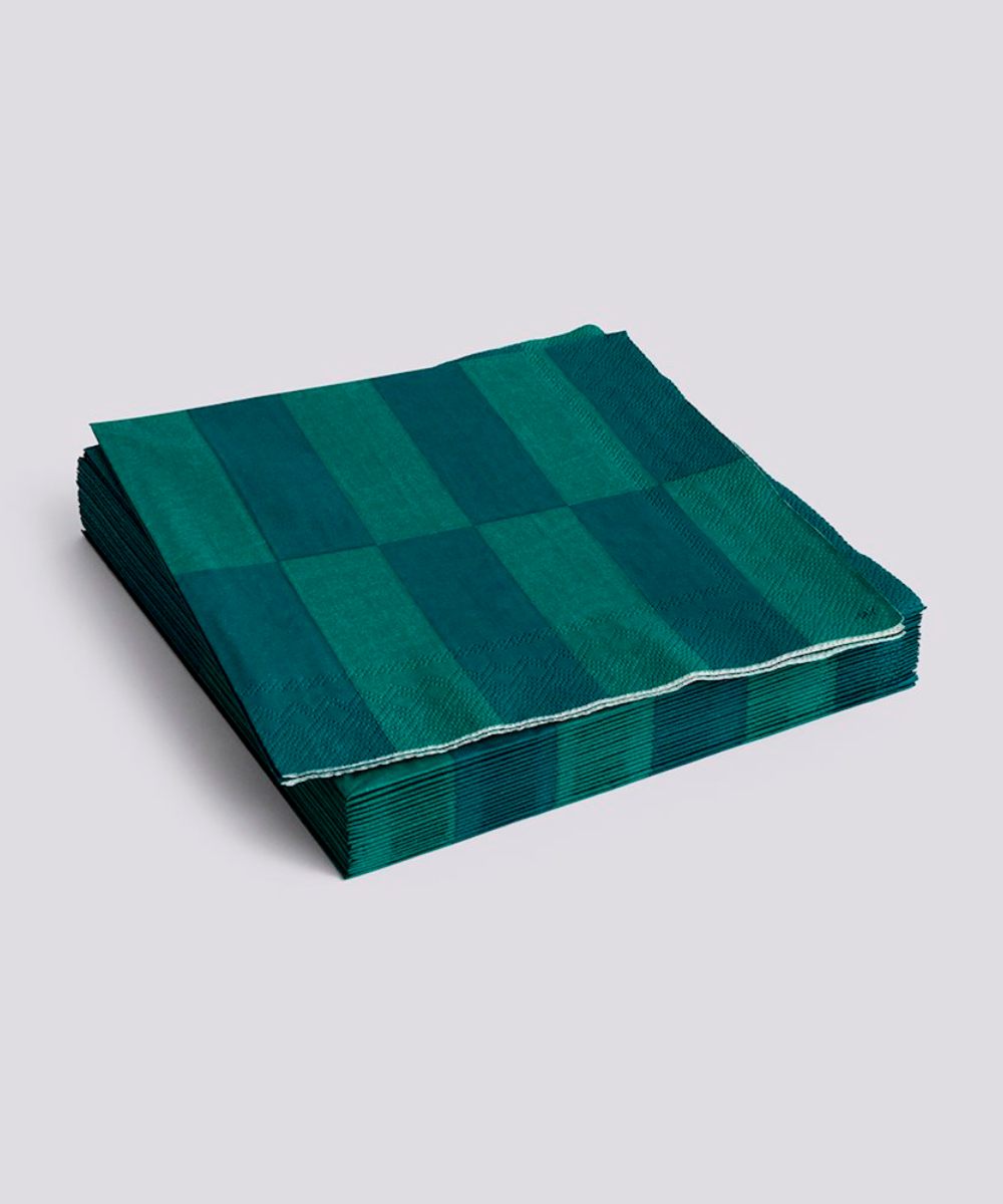 HAY Pattern Servietter Middag Green And Dark Green