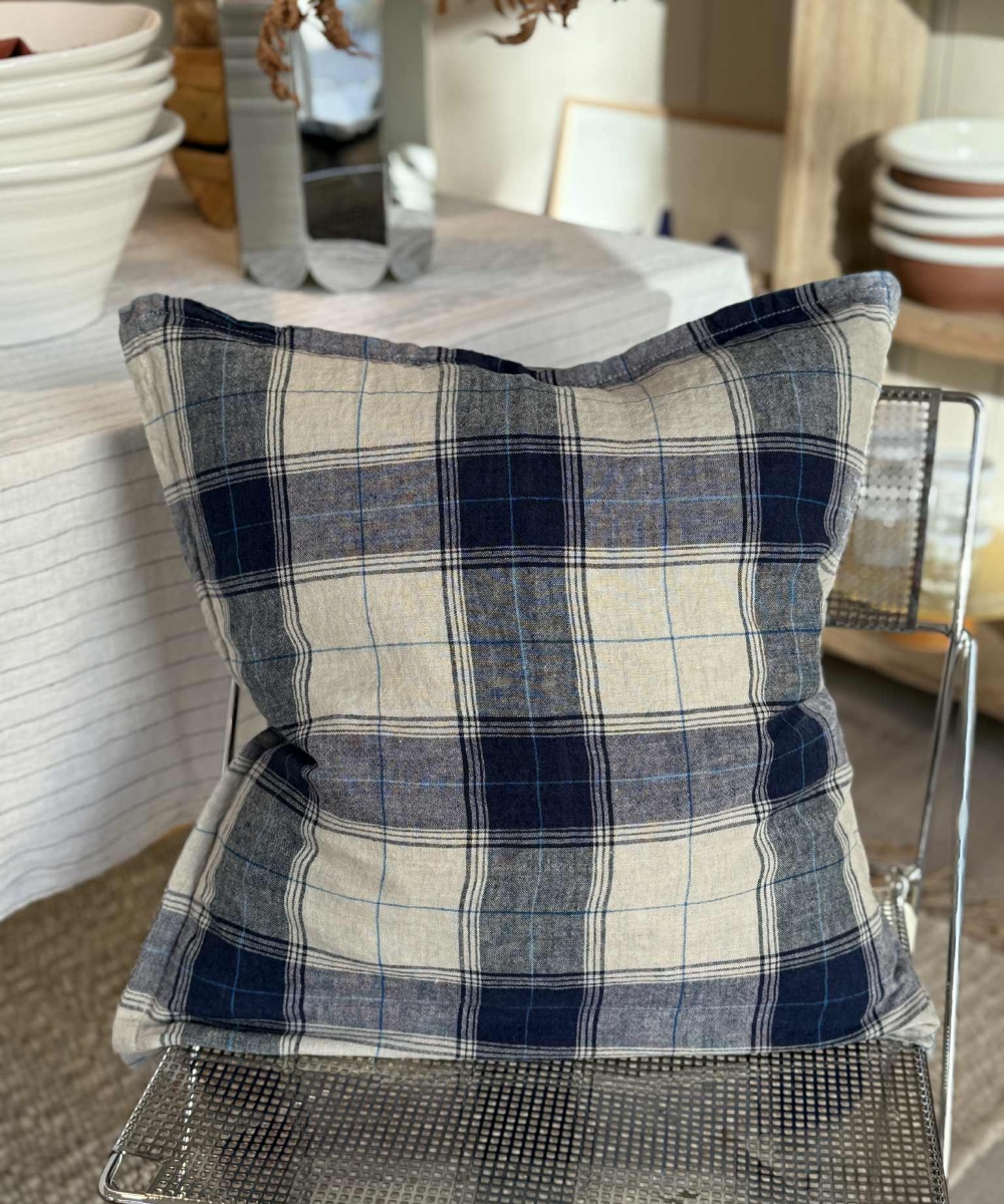 Linge Particulier Linpute Old School Checks 50x50