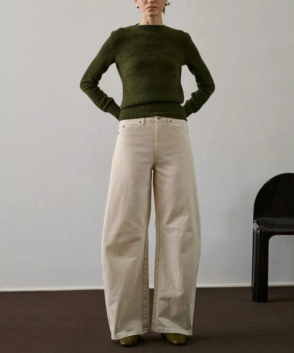 Soeur Gaspard Denim Buske Offwhite