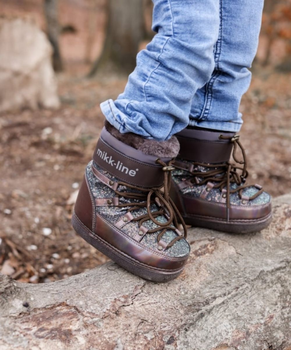 mikk-line Snow Boot Sko Sparrow Glitter - Bilde 2