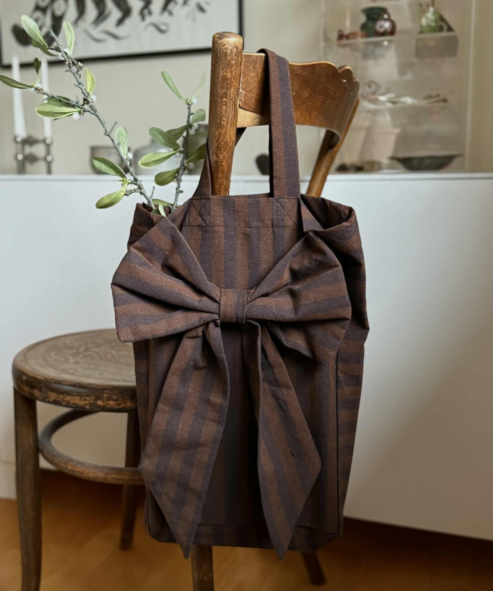Tine K Home Gift Bag W. Bow Brun H40