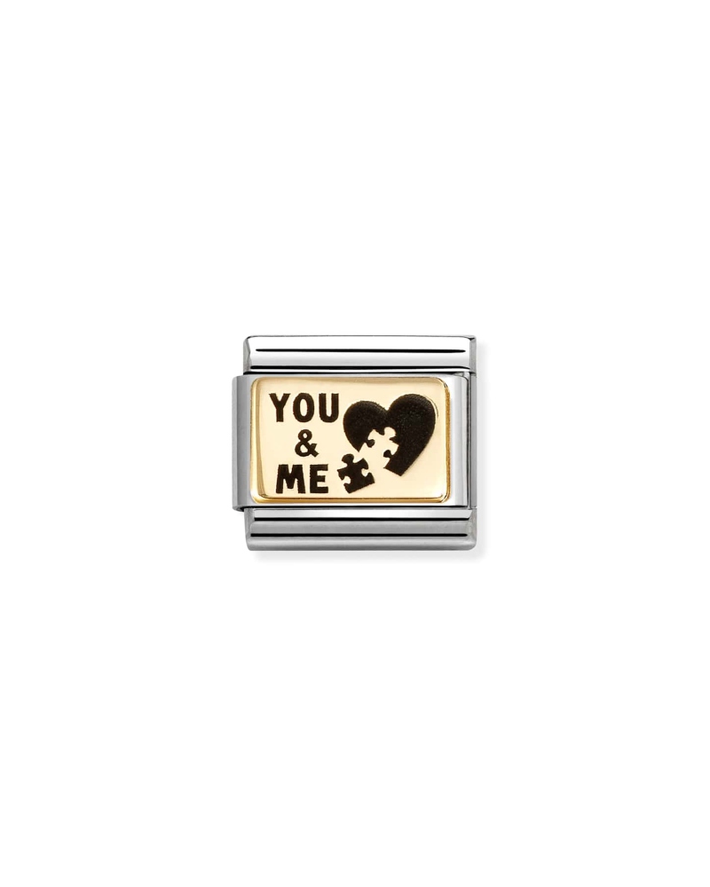 NOMINATION Links You & Me Plate Gull Sort