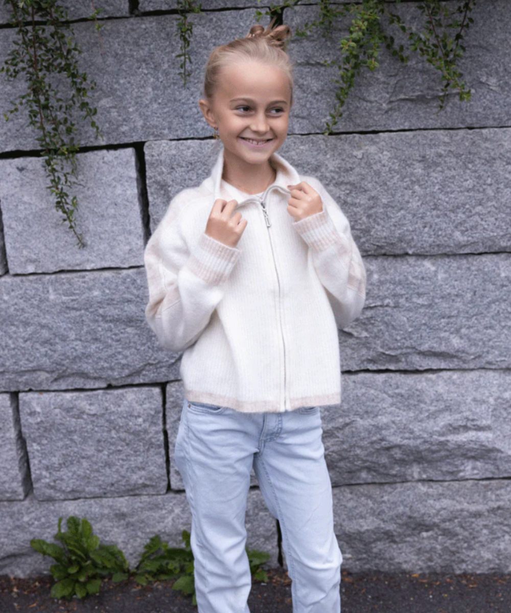 Vilje & Ve Lyra Strikket Genser OffWhite Beige