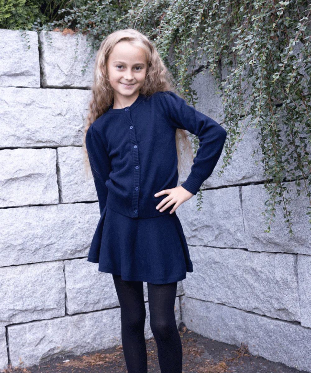 Vilje & Ve Elli Cardigan Midnight Navy