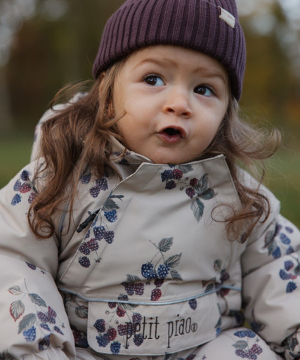 Petit Piao Vinterdress Blackberry