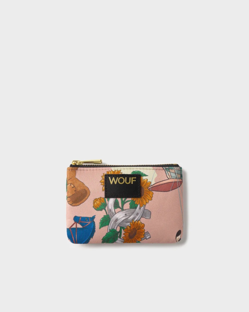 WOUF Circus Wallet Vintage Pink