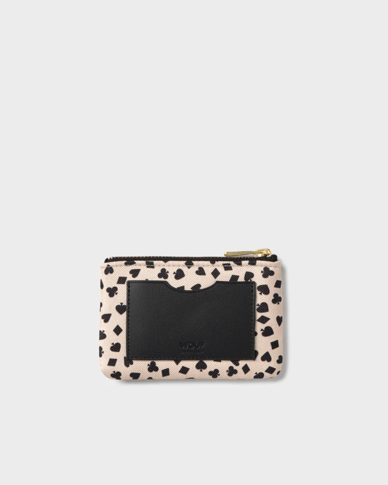 WOUF Lucky Wallet Offwhite Sort - Bilde 2