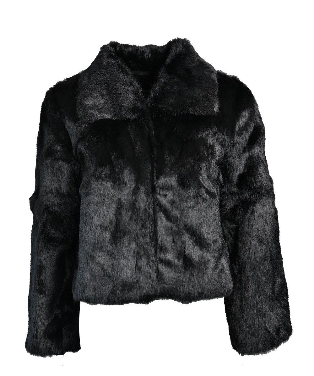 Ane Mone Glam Pels Jakke Sort - Bilde 2