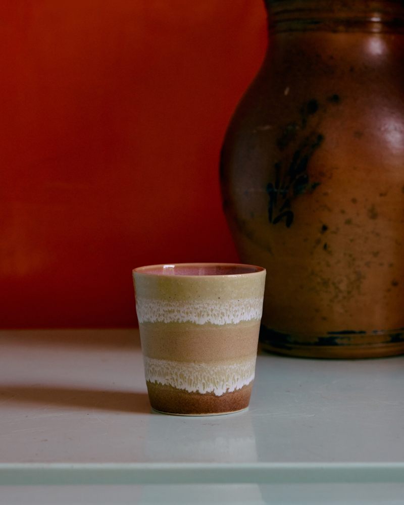 HK Living 70s Ceramics Kopp Umber