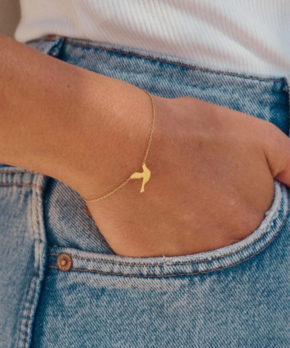 Edblad Dove Armbånd Gull