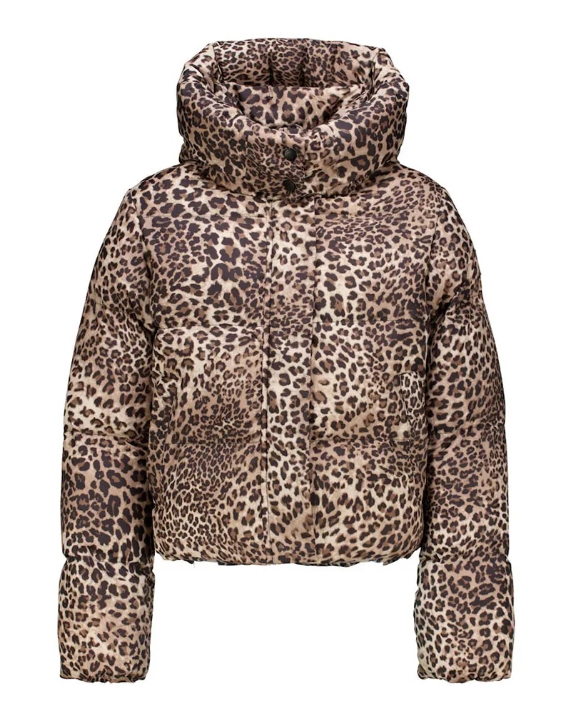 Garcia Girl Outdoor Jacket Leopard