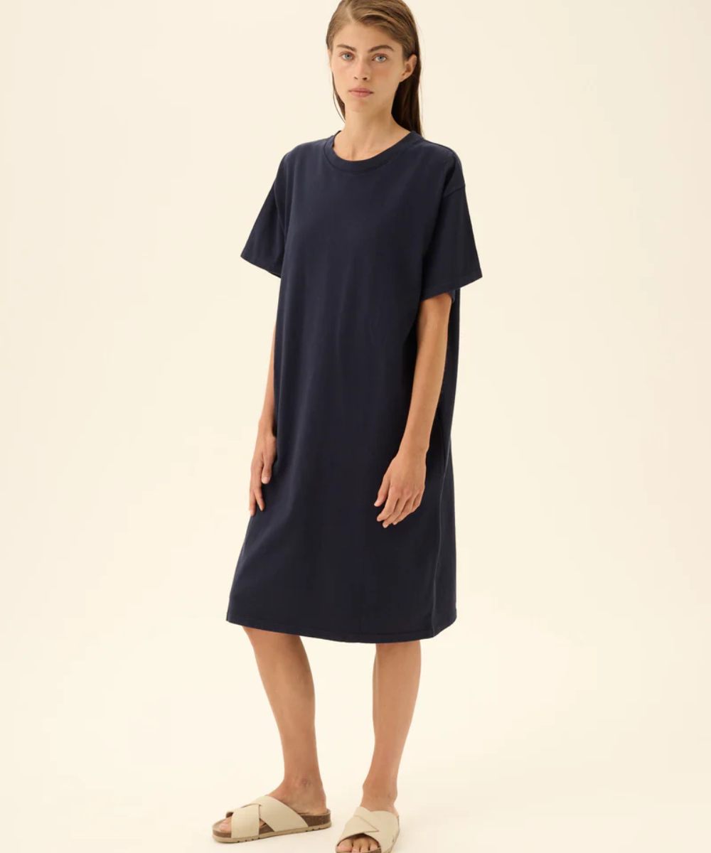 Rue de Tokyo Tess Light GMTG Jersey Kjole Navy