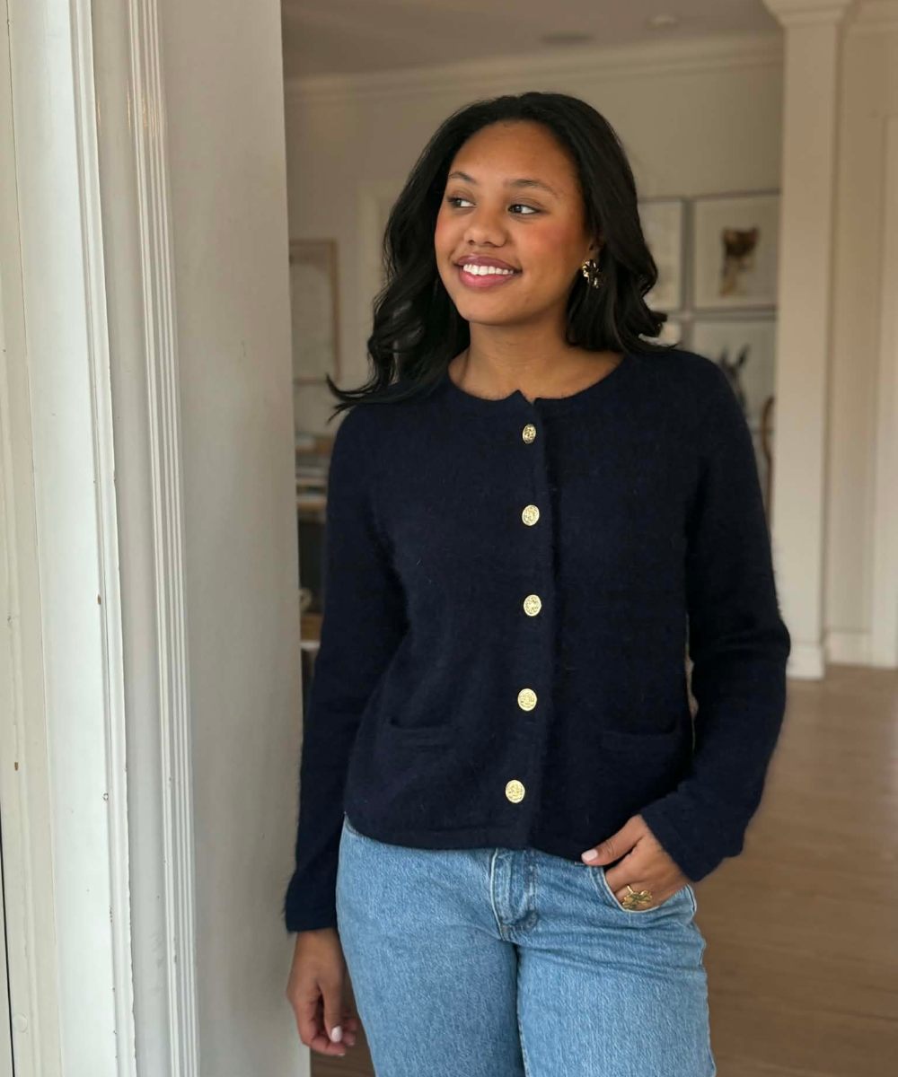 Ane Mone Ashley Cardigan Navy