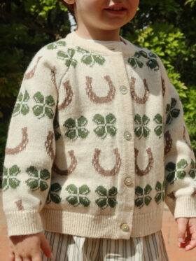 Konges Sløjd Belou Knit Cardigan Clover