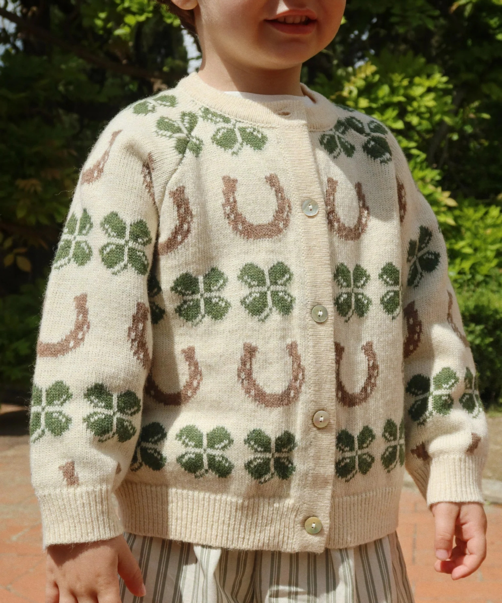 Konges Sløjd Belou Knit Cardigan Clover
