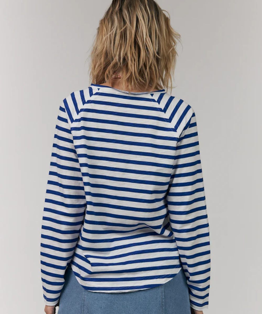 Lollys Laundry Liva LL T-skjorte Blue - Bilde 2