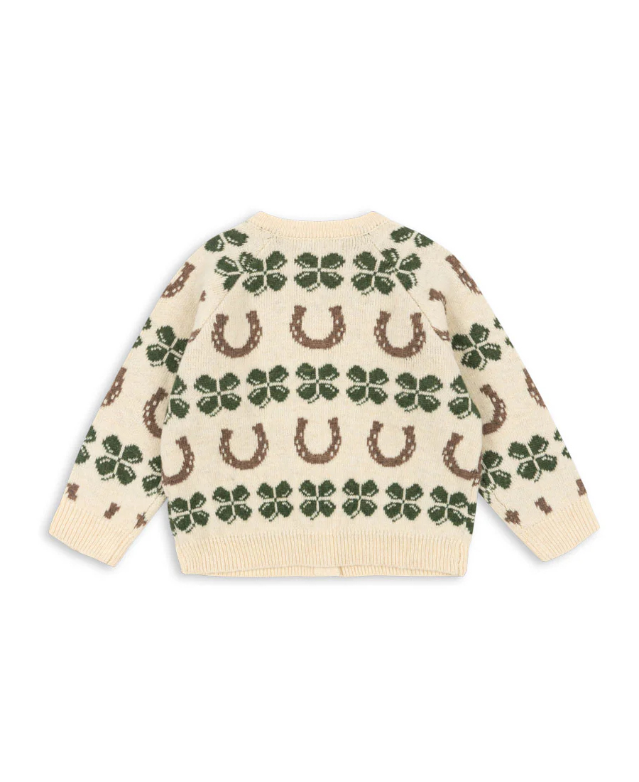 Konges Sløjd Belou Knit Cardigan Clover - Bilde 3