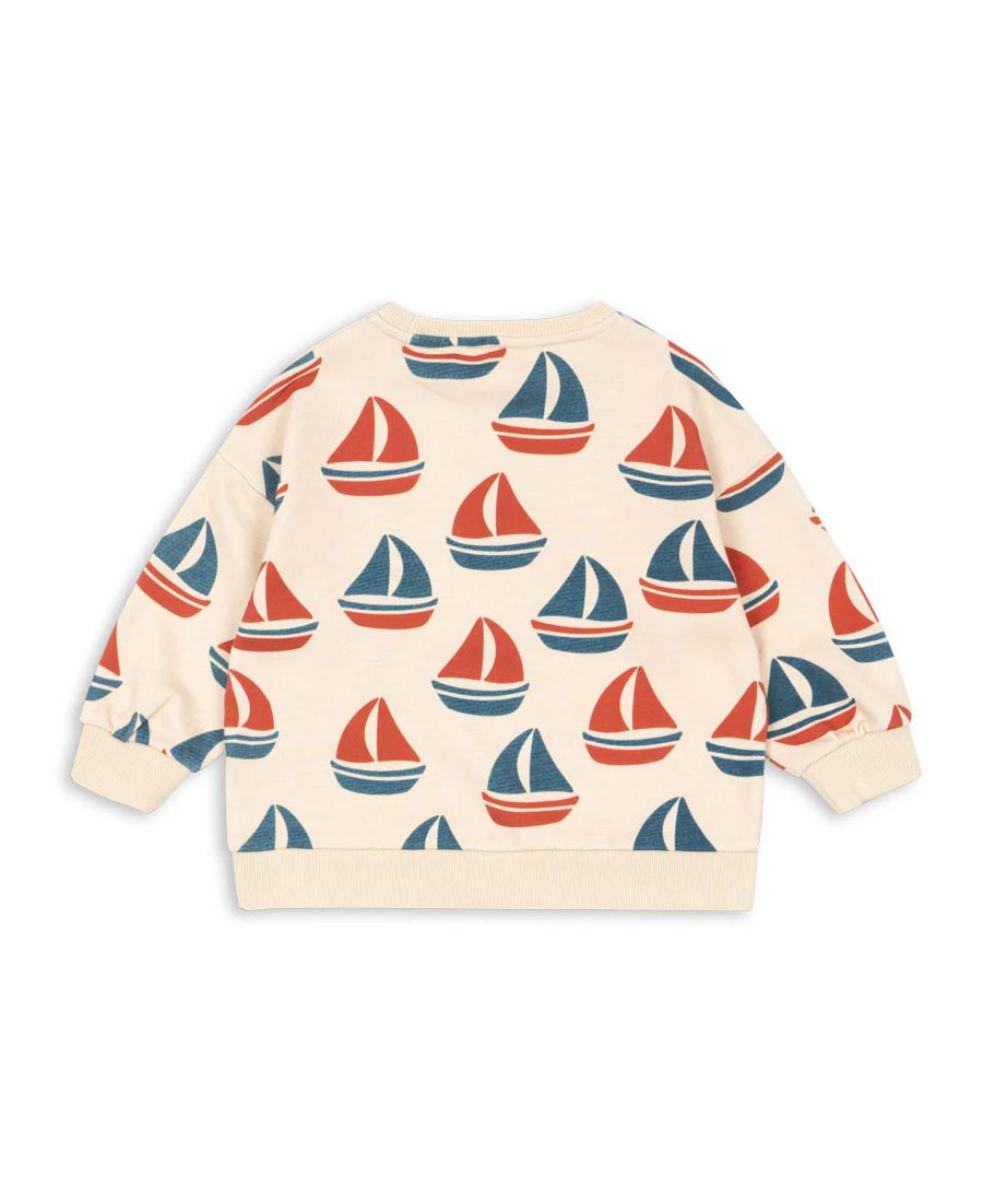 Konges Sløjd Loupy Lou Sweat Genser Boat - Bilde 2