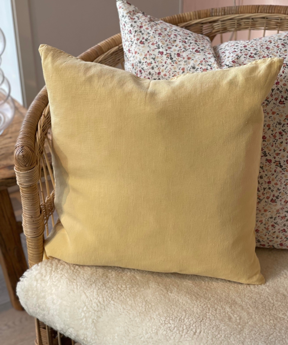 Ib Laursen Putetrekk Lin Lemon 50x50