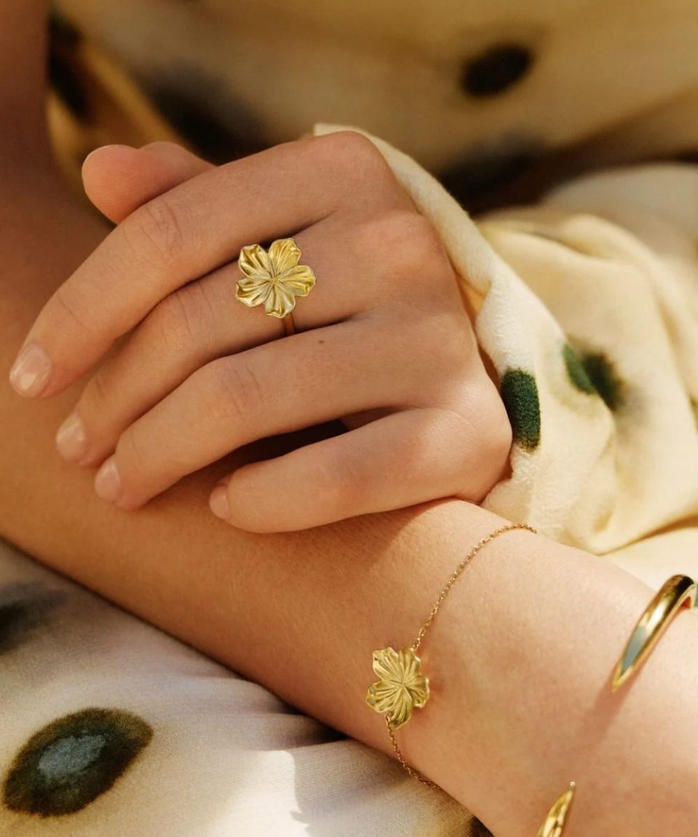 Edblad Jasmine Ring S Gull
