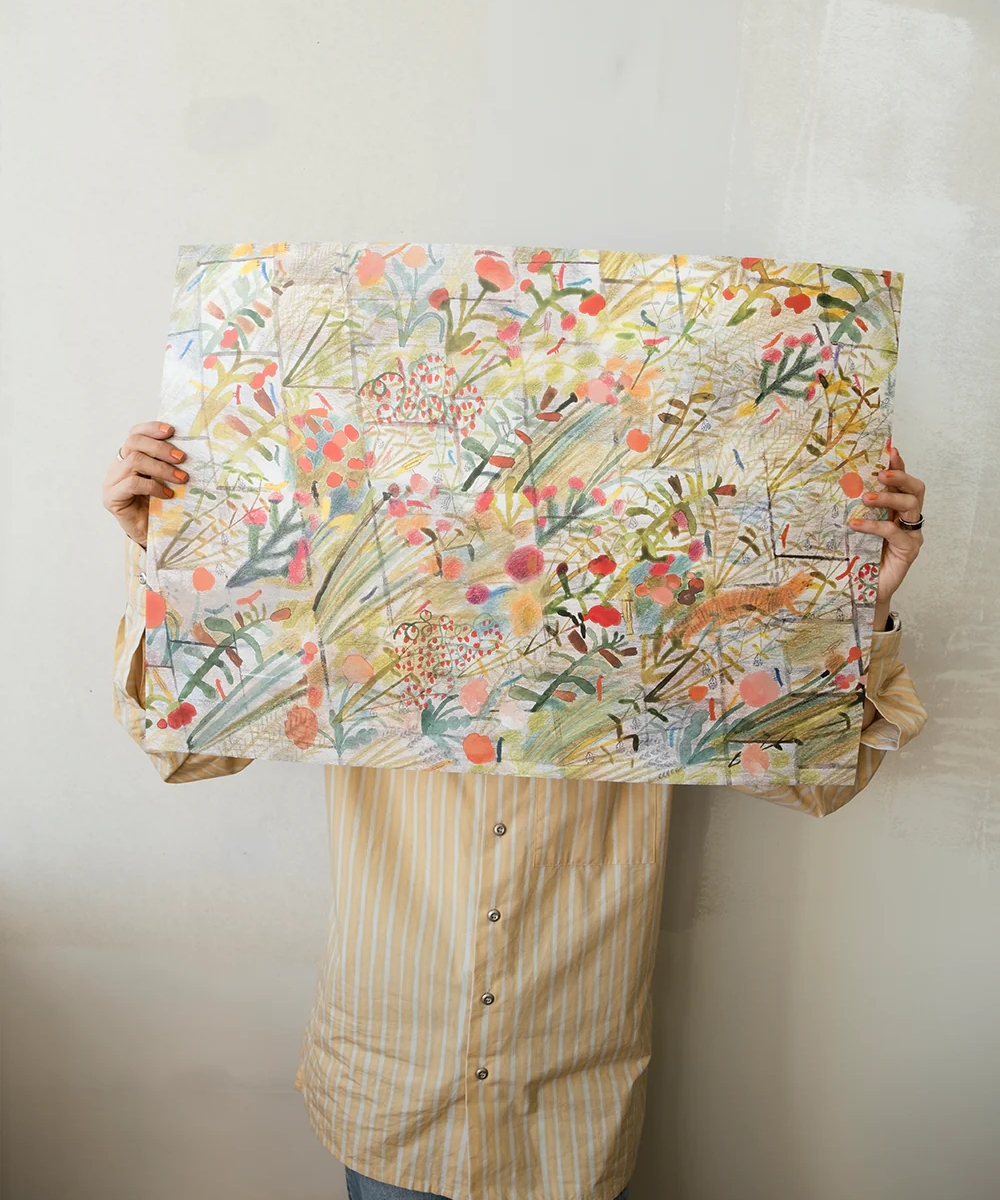 Fine Little Day Flower Plakat 50x70
