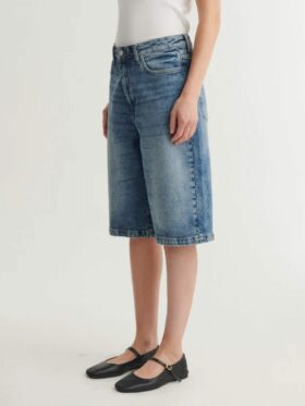 basic apparel Ea Stone W. Shorts Washed Denim
