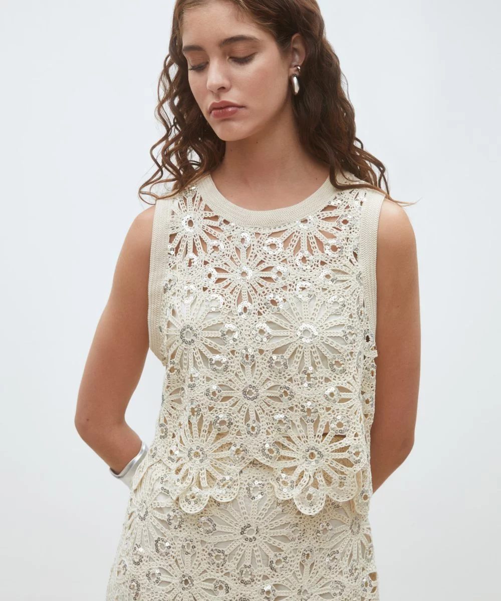 Suncoo Paris Lois Topp Beige - Bilde 2