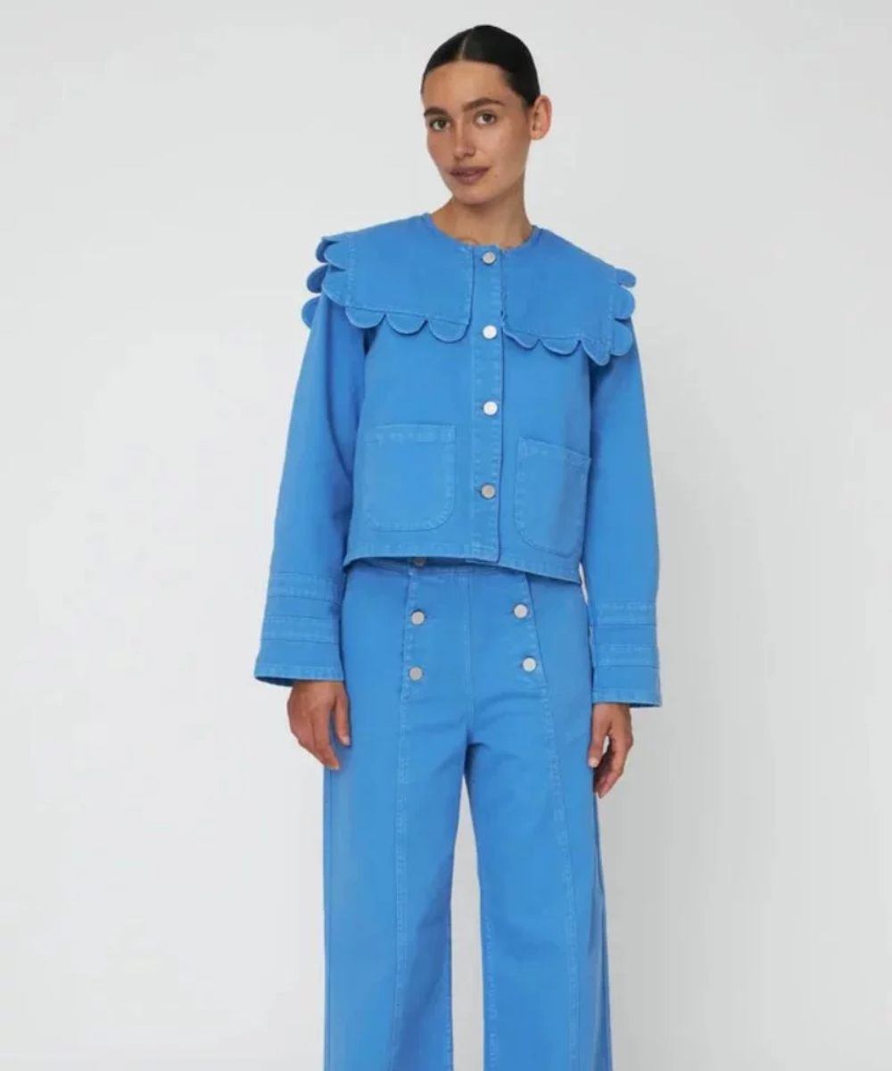 Stella Nova Sailors Denim Jakke Blue Coral - Bilde 2