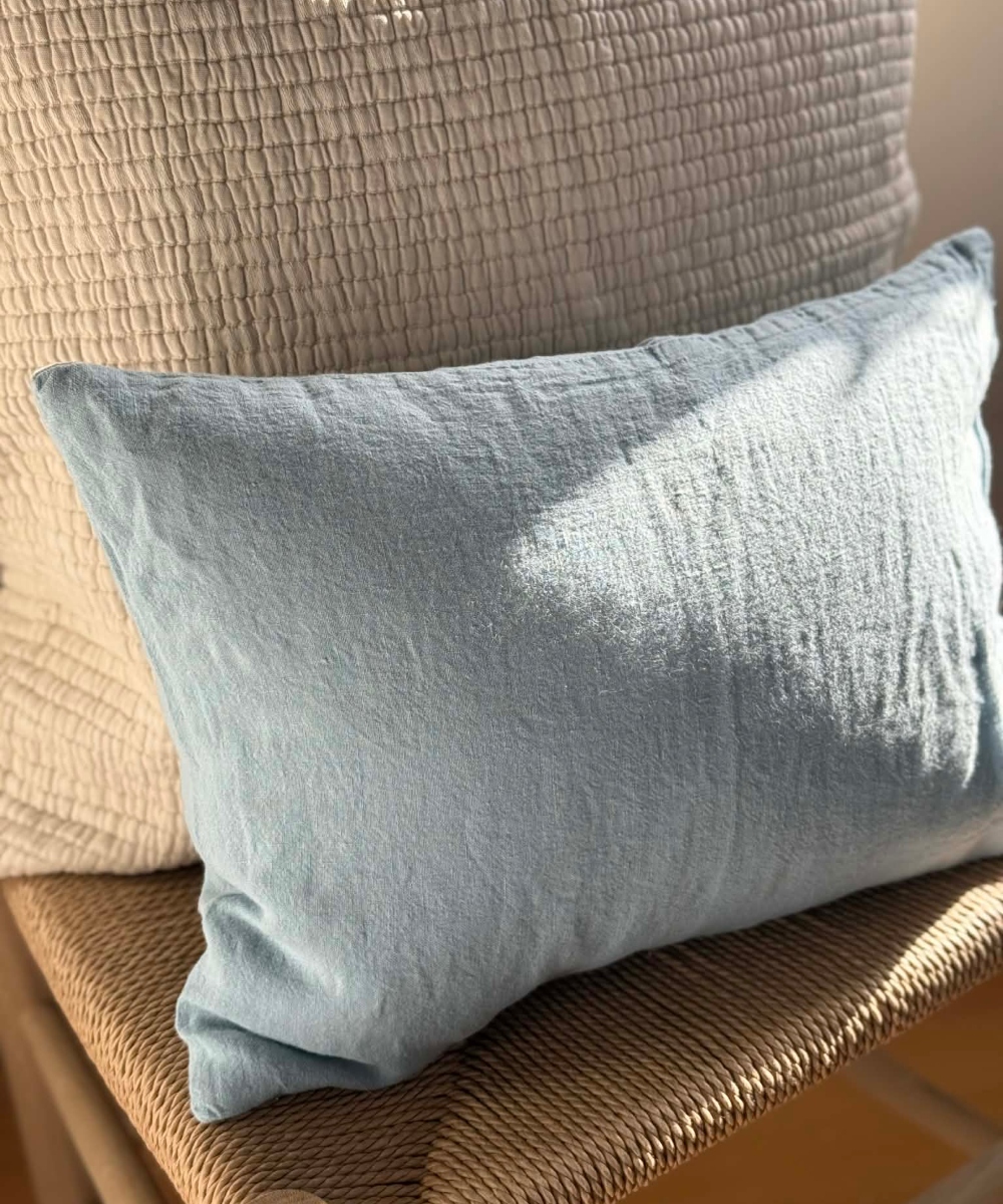 Linge Particulier Putetrekk Lin Scandinavian Blue 30x40