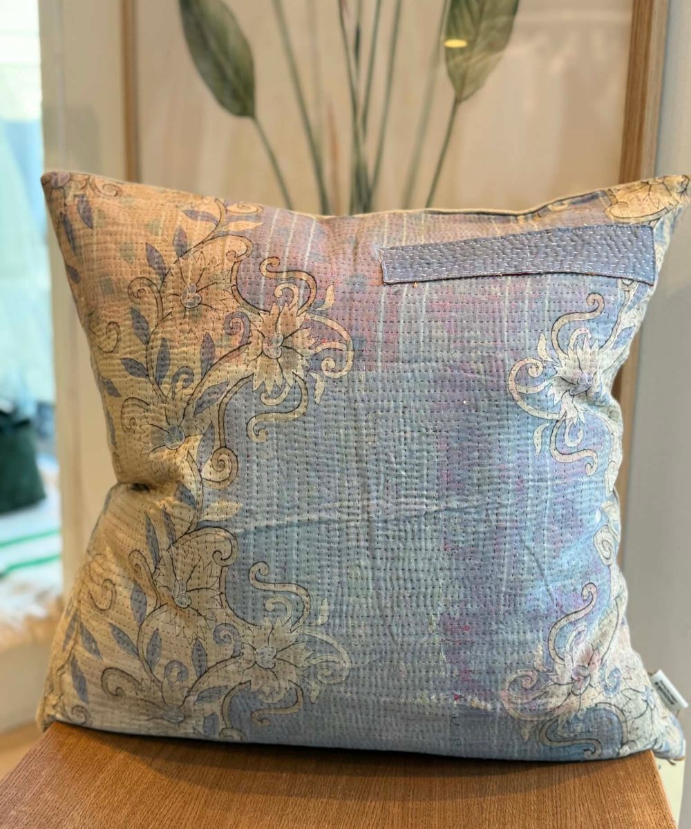 Anouska Putetrekk 7 Sari Blå Beige 50x50