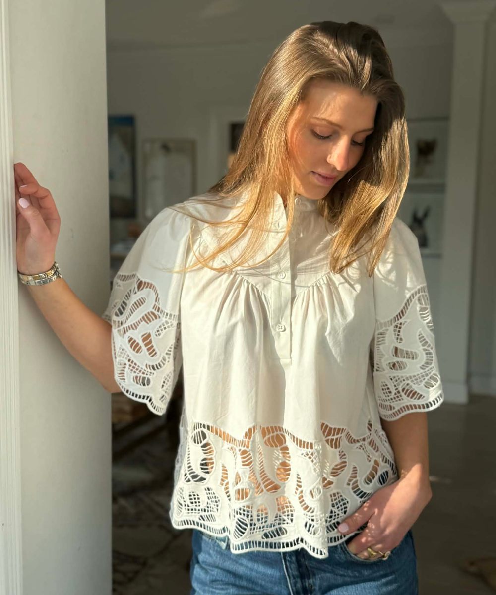 Suncoo Paris Linda Bluse Hvit